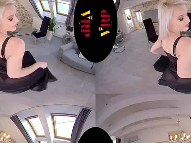 Deep Inside - Teen Blonde Solo Masturbation With A Glass Dildo