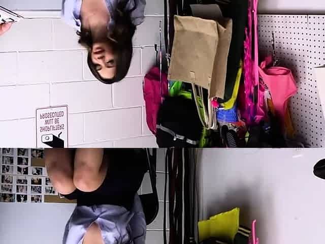 Half Asian big tit broke suspect blows security guard
