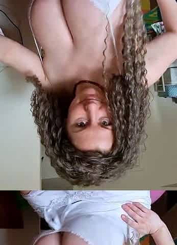 Great Big Boobs On Masturbating Redhead