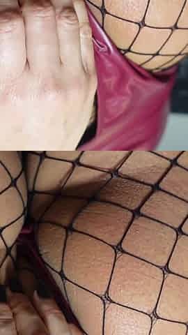 Homewrecking Ass Worship and Denial in Fishnets