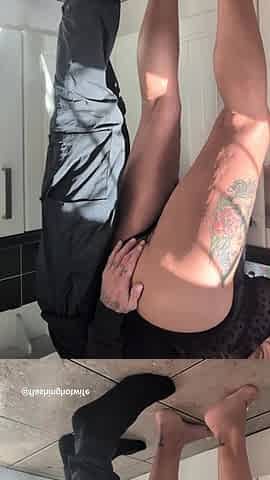 Hotwife Gets Another Cream Pie in the Kitchen