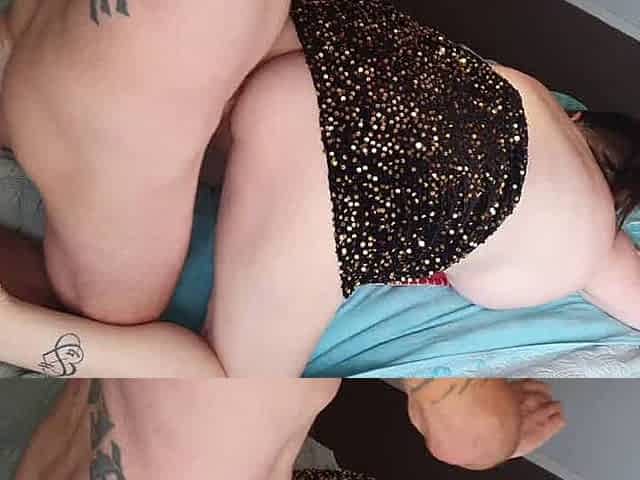 Cum on ass cheeks