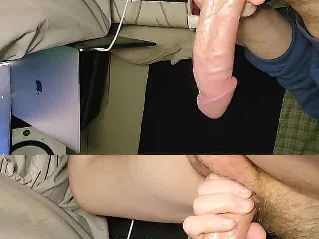 Sexy 7 inch wang on teen hunk.