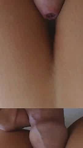 Teasing POV Fuck Ass & Pussy with Anal Play Ass Spreading and Cum on Ass