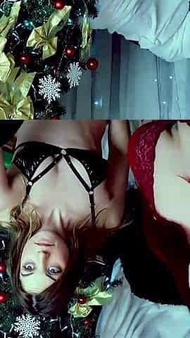 My Blonde Friend and I Bathed in Milk: Hot Threesome with My Big Ass Best Friend