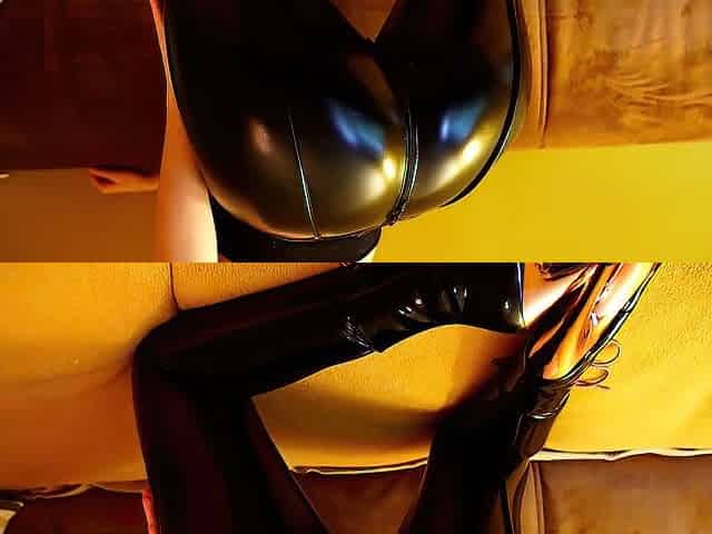 Leggings LATEX Arsch Talk!!!