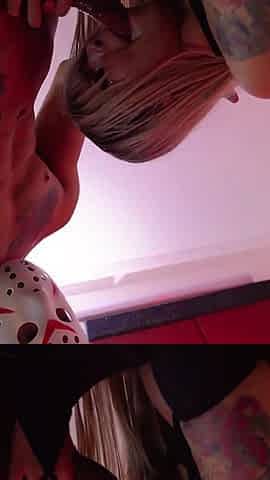 Jason Wants to Have Sex Without a Condom with the Hot Blonde Witch! He Came Inside Her and Didn't Want to Stop!!!