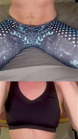 Cspot Works Out and Gets so Horny They Have to Rub Out a Loud Orgasm