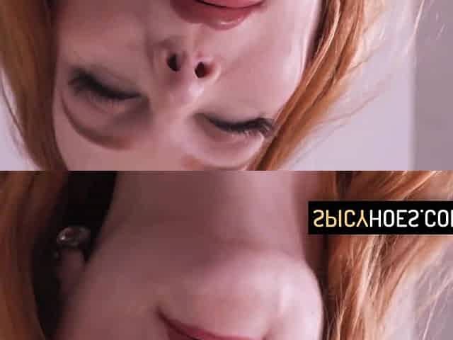 Lustful Redhead Whore All This babe Needs Is Ebony Large Penis In Her Twat