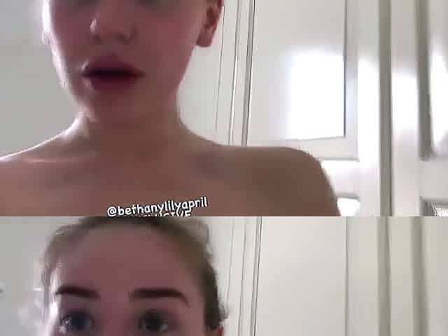 Cute teen anne solo anal masturbation