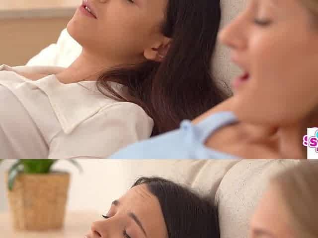 Lascivious Babes Tiffany Tatum & Ohana Tiny Bang Stepdads Ramrod instead of Step...