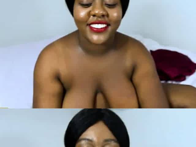 MyEbonyGF - POV All NATURAL Flying DOUBLE D Tits -Suck,Fuck,