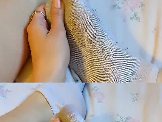 hawt little obscene white ankle socks