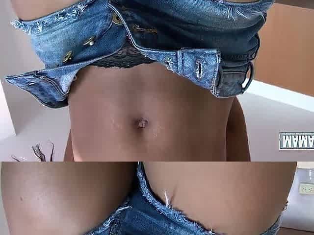 Oiled Up Thick Black Gets Banged and Gives Messiest Titfuck