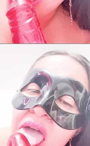 Latina stepmother with huge vagina masturbates for her boss in a garter belt