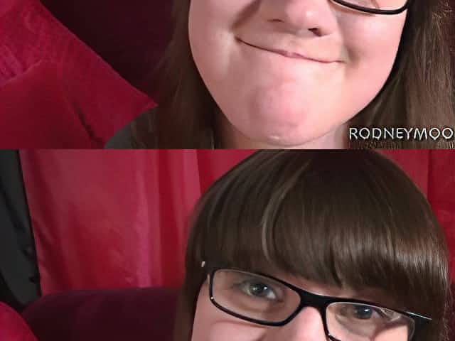 Corpulent Nerdy Curvy PAWG Samantha, gets Anal and Facial, in Glasses, Large But