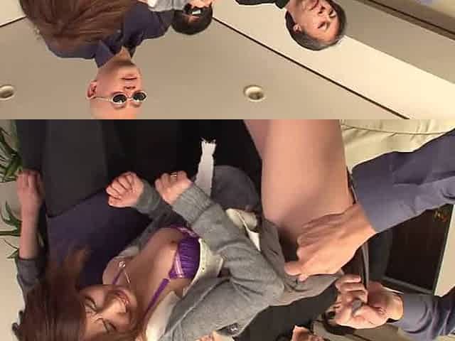 I am the only woman in a gangbang but it feels nice