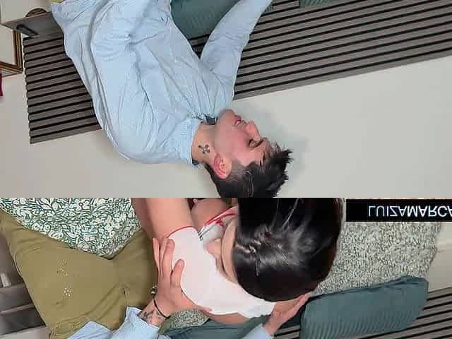 Coarse Sex With My Ally And Getting a Face Jizz flow - Luiza Marcato & El Papi