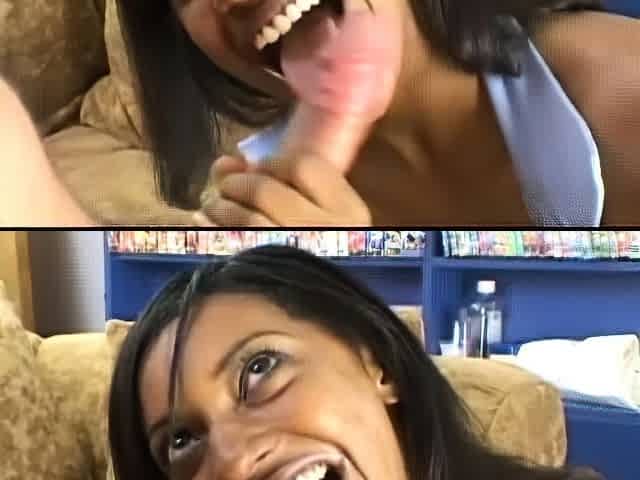 Hardcore interracial blowjob and drilling