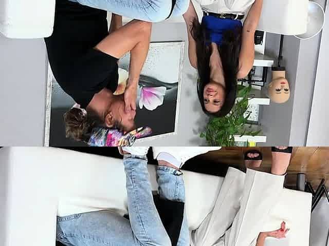 Horny Ukrainian brunette gets fucked hard by a horny pro