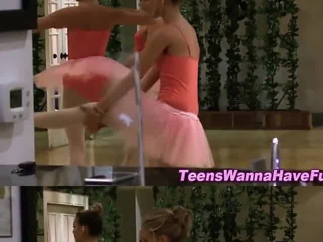 Real Les Teen 18+ Ballerinas Eat Out Pussies