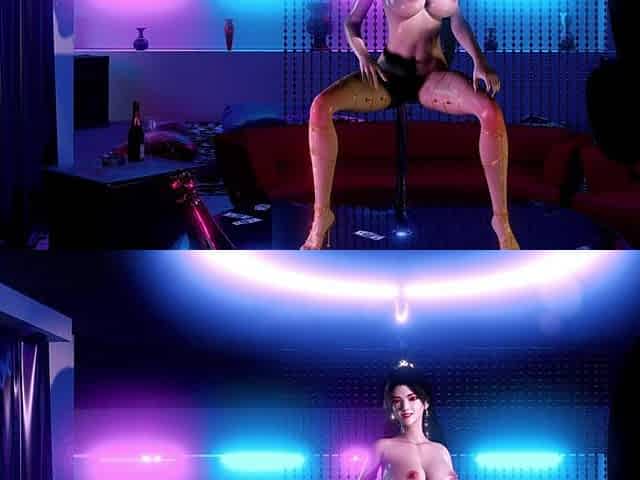 3D Super Hot MILF Stripper Got Fucked by Big Cock