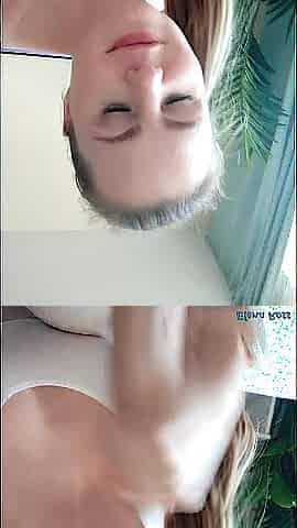 Selfie Blow job Cum in Throat Facial - Elena Ross (Trailer)