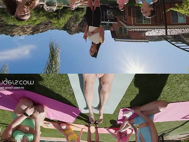 VR Bangers Super Hawt Sex With 4 Hawt Schoolgirls PT3 HD Porn