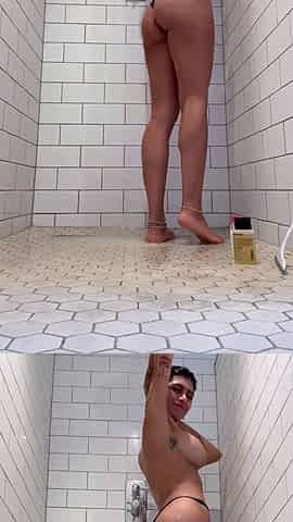 Mia Khalifa Braless Shower Hot Routine Tease Onlyfans Video