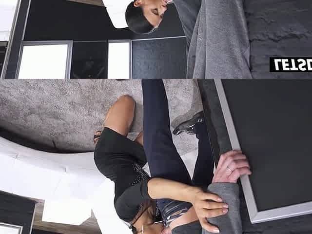 Sloppy Deepthroat to Raw Doggy... That guy Slaps Her Butt Red and Fills Her Up