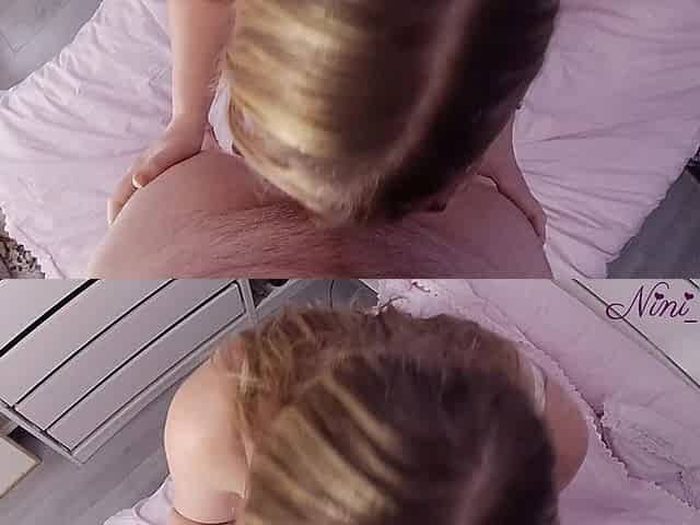 I Squirt All Over My Wife's Big Natural Tits!