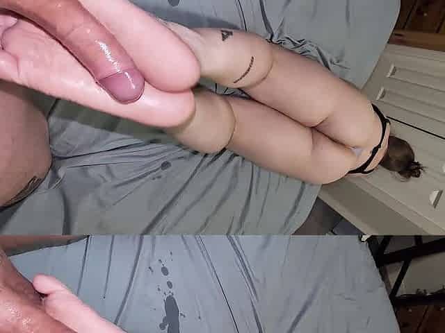 Reverse Footjob And Cum All Over My Soles