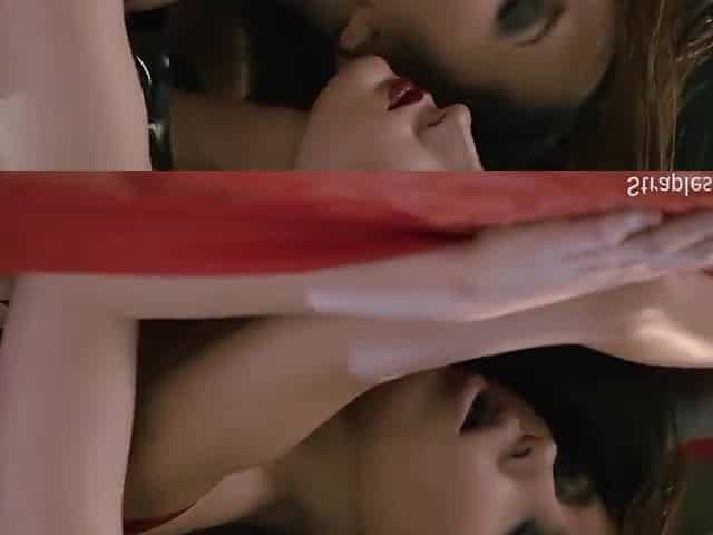 Lesbian Lust In Lubed Latex Kinky - Rossy Bush