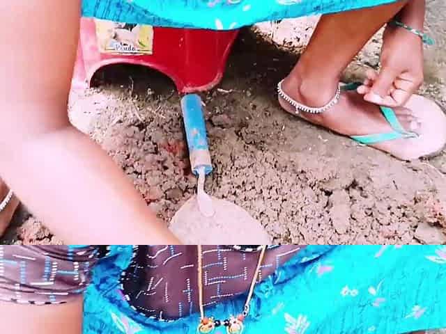 Villege forming woman with land owner hardcore banging telugu bawdy talks.
