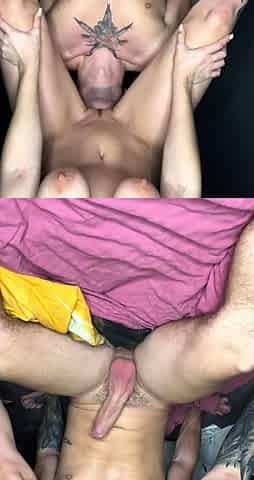Epic Adventurous Russian Hansel Grettel dildo