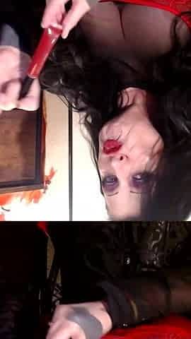 Thick Red Lipstick Duck Lips Thin Natural Lips