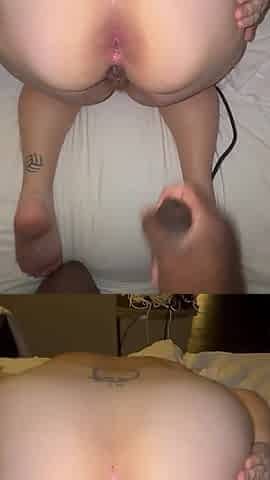 Destroyed a White BBW Asshole Then Cum All Over Her Butthole!! a Must See!!
