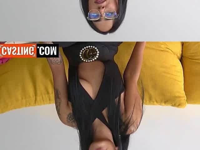 Cute 18yo Latin chick Gets COARSE Pounded By Large White Schlong American In Casting Call