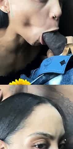 Amateur chick and her blowjob talent