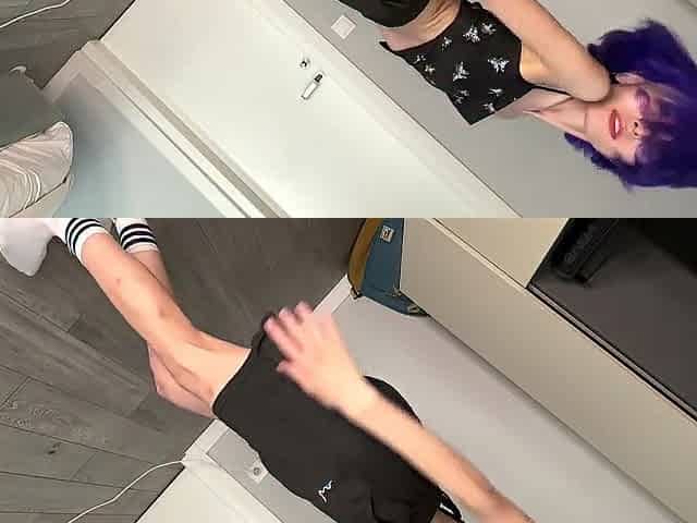 Homemade crash with a cute face