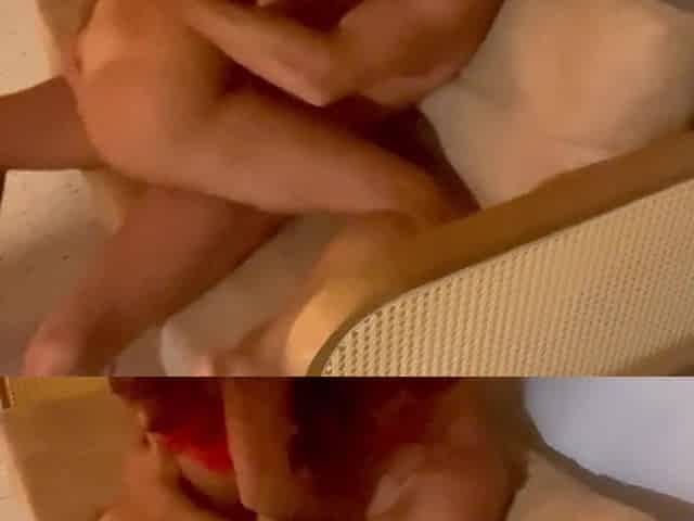 Amateur college pair quiet bang, her roommate is in the next room - Sureau