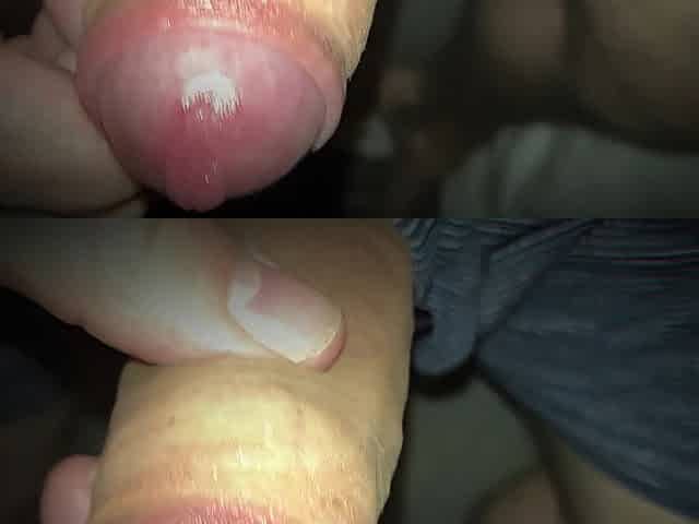 I inadvertently cum on my neck - Stud masturbate to massive jizz flow - ASMR - Porn for woman