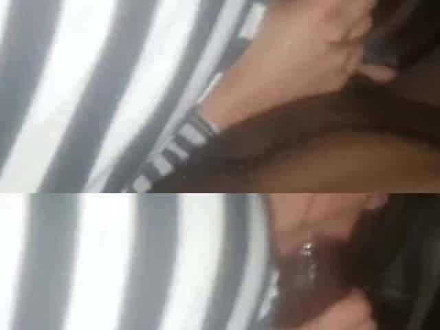 College Girl's Secret Interracial Blowjob