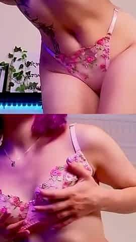 Dancing in Lingerie Right Above Your Eyes