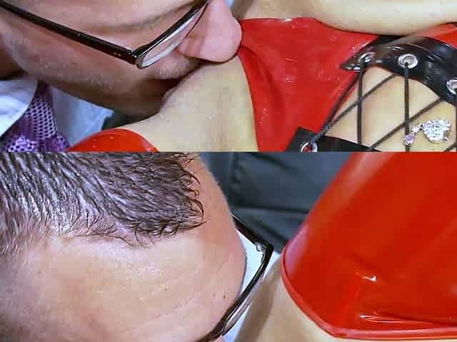 Red Hot Pornstar Gets Hardcore Fucked by Her Licking Poon