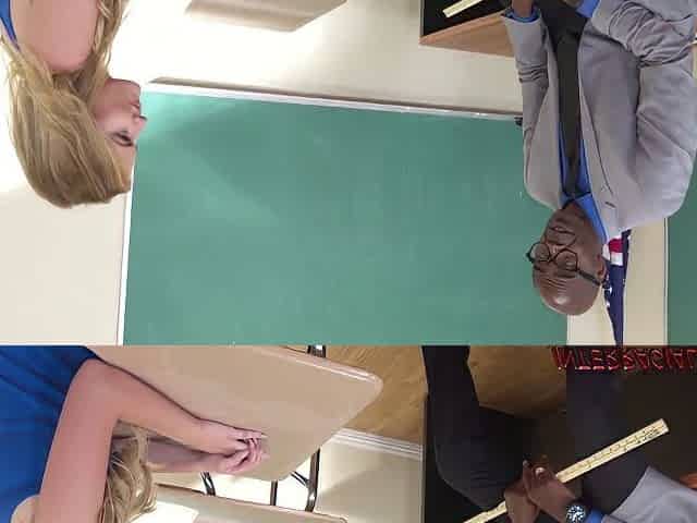 Britney Light And Her Black Hung Teacher