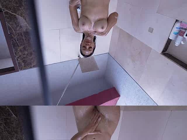 Invades My Shower Taboo Sex in the Bathroom with Stepdad