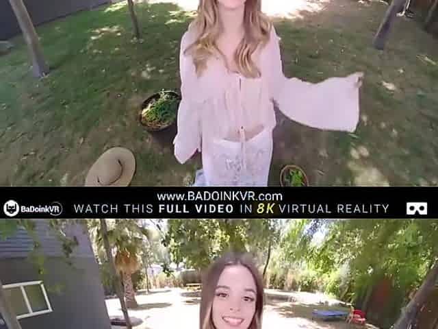 Let Lead You Up To Her Most Prized Bush With Vr Porn, Molly Little And Virtual Reality