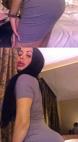 Big boobed babe masturbating