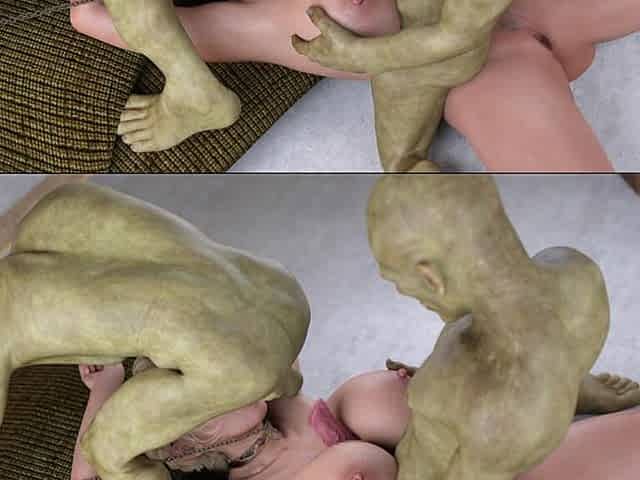 Goblin gangbang hot blonde - 3d Anime, Porn Comics, Sex Animation, 60 fps